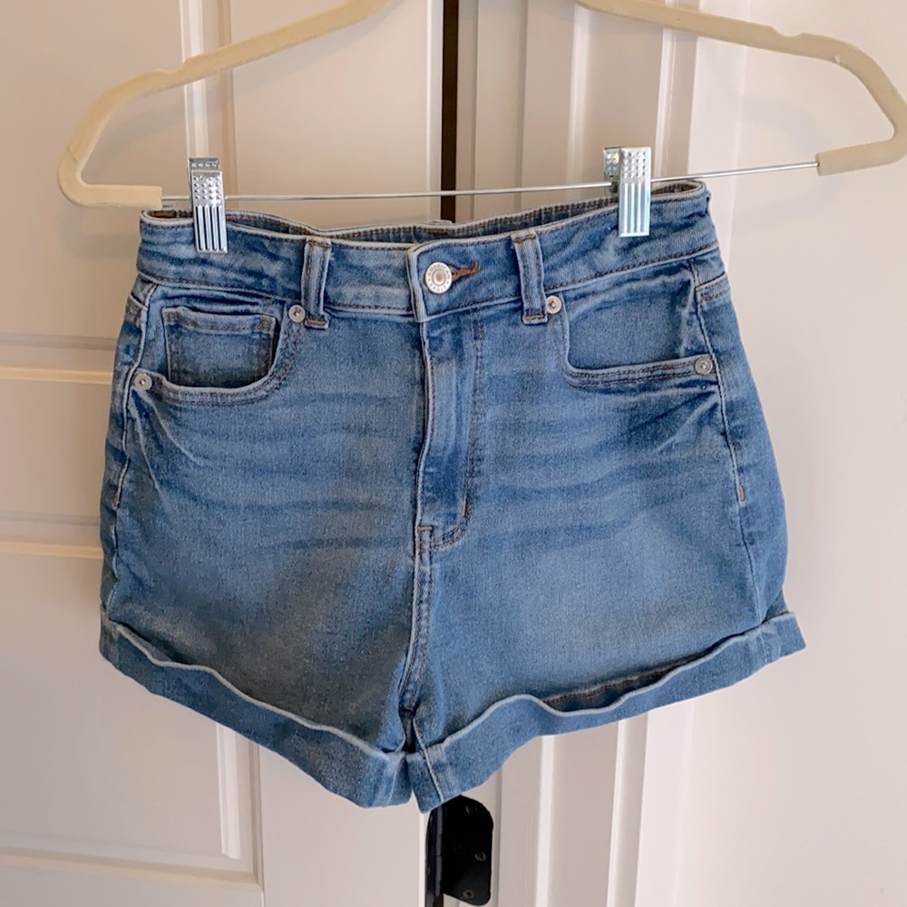 american eagle mom shorts